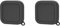 EUGOOCX 2PCS Silicone Lens Cap for Insta360 Ace Pro, Sports Camera Lens Protective Cover for Insta 360 Accessories (2PCS Black)