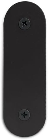 Metal Doorbell Cover Plate, Doorbell Button Location Cover Plate, Old Door Hole and Wires Cover Plate No One Even Notices It (Pack of 1 Grey)