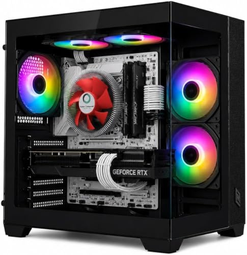 PC Gaming Ordinateur de Bureau Fixe Intel i5 - RAM 64 Go - SSD 1 to - GTX 1060 6 Go GDDR5 - Windows 11 Pro - WiFi USB - HDMI et VGA - sans Fil - Bureau Internet Ecole