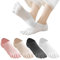 ZOCONE 4 Paires Chaussettes Doigt de Pied Femme, Chaussettes Orteils Séparés Femme, Respirant et absorbant la transpiration de Sport en Coton (34-38)
