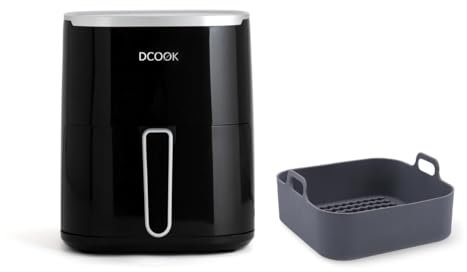 Dcook Gallery/Naturalia Set Freidora De Aire Y Cesta Silicona 4,6l - 19cmx19cm Pp – Polipropileno