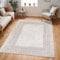 Livabliss Monaco Geometric Rug - Scandi Runner Rugs Living Room 80x150 cm, Hallway, Kitchen - Neutral, Patterned Carpet Runners, Boho Style, Easy Care - Large Rug, Brown, Beige, Charcoal Grey