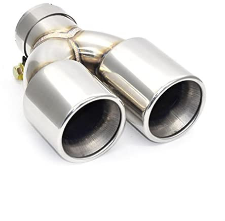 WOHOOD Auspuffblenden 1 Stück Edelstahl Endrohr Schalldämpfer Endrohr Düse Für B&M&W E90