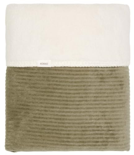 Koeka Babydecke - Kuscheldecke - Für Kinderwagen Und Wiege - Plüsch - Ultra Weich - Vik - Cord -