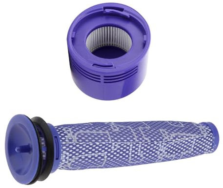 Lot de 2 filtres pré-et post-filtres de rechange pour aspirateur à main Dyson V7 V8