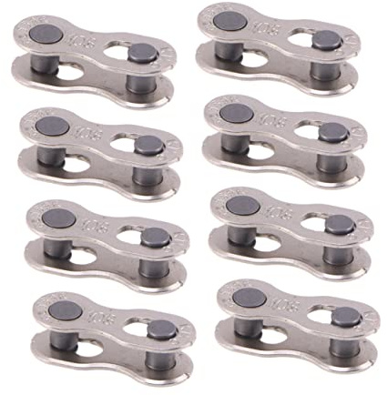 UPKOCH 8pairs Bike Chain Connector Quick Release Chain Buckle for Mountain and Road Smooth Edges for Easy Installation and Cycling Accessories