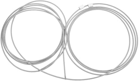 Toddmomy Câble Acier Robuste pour Porte de Garage Câble de Remplacement Flexible pour Réglage Hauteur Porte Sectionnelle de Levage Polyvalent pour Garage et Autres Usages