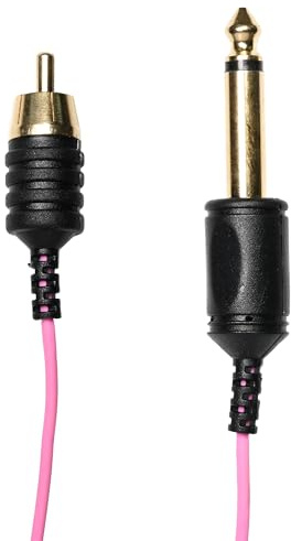 Element Tattoo Supply Cavi angolari RCA per macchina rotativa tatuaggio (magenta)