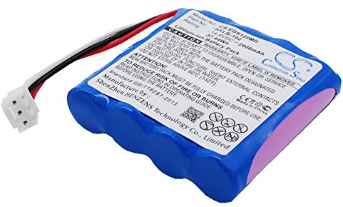 CS-EDS120MD Akku 2600mAh Kompatibel mit [COMEN] CM-1200B ECG, CM1200B ECG, für [MINDRAY] DECG-03A, DECG-03A Elcktro Cardiogram, MEC-03, SE-601A, für [EDAN] M3, M3A Vital Signs Monitor, SE-1, SE-1 E