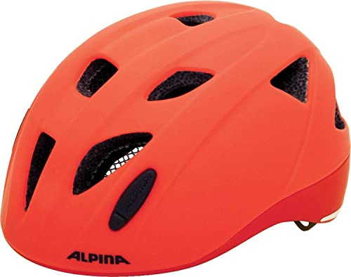 ALPINA Unisex - Bambini, XIMO LE Casco da bicicletta, red matt, 45-49