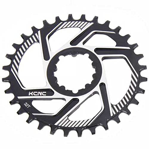 Monoplato KCNC Oval für Shimano 96BCD 32d schwarz
