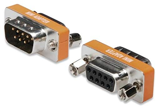PremiumCord Reduktion 9M-9F Nullmodemadapter