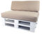 Mayaadi-Home Sitzkissen MH-UQ-01 Sand 120x80x15 cm