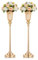 2 Piezas 67.8cm de Altura, Jarrón de Centro de Mesa de Metal, Jarrón de Trompeta Metal, Guía de Carretera para el Evento de la Cena de la Fiesta de Bodas, Fiesta de Aniversario, Decoración del Hogar