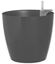 Artevasi San Remo Pot, 42 cm, Self Watering, Antracita
