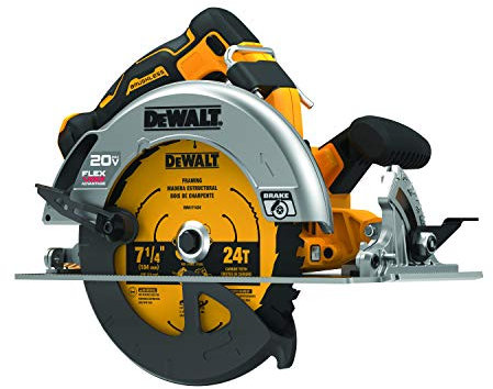 DEWALT FLEXVOLT Advantage 20V MAX Circular Saw, 7-1/4, Cordless, Tool Only (DCS573B)