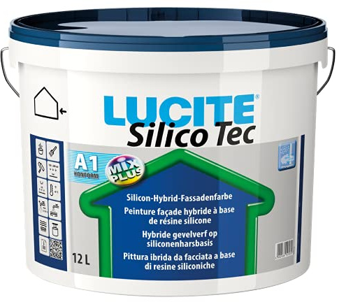 Lucite Silico Tec 12 Liter weiß
