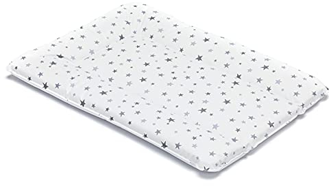 Fillikid Wickelauflage Softy Exclusiv 50x70 cm/weiche Wickelunterlage, Dicke 6 cm/Baby Wickeltischauflage Folie beschichtet/Auflage für Wickeltisch ab 0 Monate/Wickelauflage abwaschbar