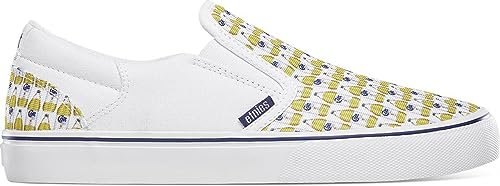 Etnies Marana Slip X Colt 45, Zapatos de Skate Hombre, White/Print, 36.5 EU