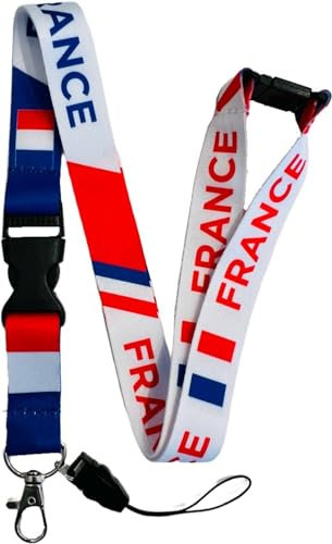 Porte-badge avec attache de sécurité et clip détachable (1, France)