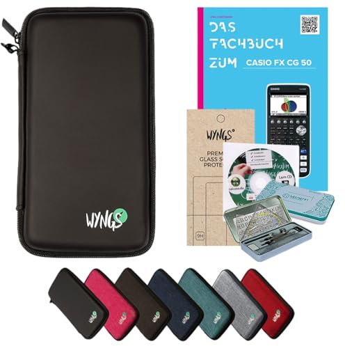CALCUSO Zubehör Streberpaket Blau kompatibel für Taschenrechner Casio FX-CG 50