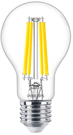 PHILIPS MASTER Value LEDbulb E27 Birne Klar 11.2W 1521lm - 927 Extra Warmweiß | Höchste Farbwiedergabe - Dimmbar - Ersatz für 100W