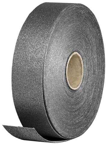 Graphitbelag Graphit-Gleitgewebe für Bandschleifer Schleifmaschinen | Breite & Länge wählbar: Breite: 100 mm | Länge: 1 m