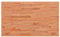 vidaXL Waschtischplatte, Multifunktional Arbeitsplatte mit 4 abgerundeten Ecken, Waschtischkonsole Tischplatte für Badezimmer, Holzplatte Platte Badmöbel, 100x60x1,5 cm Massivholz Buche