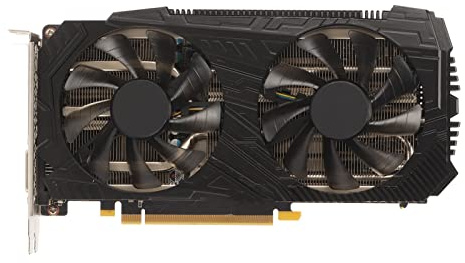Yanmis Scheda Grafica RTX 2060, Scheda Grafica GPU da Gioco PCI Express 3.0 PCI Express 3.0 da 8 GB GDDR6 256 Bit con Doppia Ventola di Raffreddamento per Giochi da Ufficio e PC