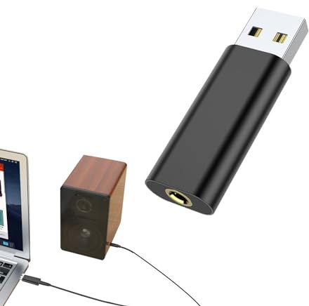 USB-auf-Audio-Buchse, 3,5-mm-Soundkarte für PC-Stecker und Headset-Adapter, Treiberfreies Audio für Spiel, League of Legend