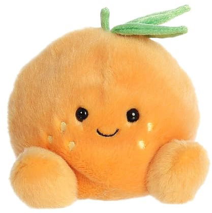 Aurora® Adorable Palm Pals™ Tangie Orange™ Stuffed Animal - Fun Collectible Plush for Kids and Adult Collectors - Perfect for Decorating Rooms and Birthday Gifts - Orange 5 Inches