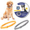 KOQAIIZ Chien Collier Anti Puces et Anti Tiques Haute Qualité, 2 Pièces Collier Antiparasite pour Chien, 8 Mois de Protection, 63cm Réglable, 100% Naturel - Imperméable déperlant