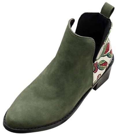 Stivali Donna Gambale Curvy Stivaletti Stivaletto texano Donna Basso Stivaletti da Donna con Tacco Stivali da Donna Marroni Stivali Donna con Tacco Largo Stivali Texani Donna Stivali Bianchi