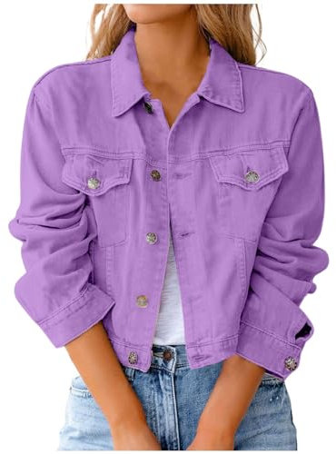 Giacca Di Jeans Denim Giacca Leggera Donna Sportiva Giacca Lunga Donna Elegante Soprabito Spolverino Spolverino Elegante Da Cerimonia Giubbotti Di Jeans Corti Giacca Pelle Verde Donna Cappotto Donna
