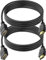 SAISN 2 Pack HDMI Extension Cable 3 Feet High Speed HDMI Male to Female Adapter Cord 1080P HDMI Cable Extender Video Wire for for HDTV, Monitor, PC, Laptop, Projector