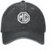 VTRWLMWN Autos Baseballkappen mit Abzeichen, für MG verstellbare Gebogene Baseballkappe Sport Baseballkappe,OneSize
