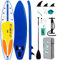 FunWater Tabla De Paddle Inflable con Mochila, Bomba, Bolsa De Teléfono A Prueba De Agua, Remo, Correa De Seguridad, 3 Aletas Adecuado para Todos Los Niveles De Habilidad