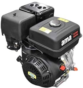 Ama Motore a Benzina G420F a 4 Tempi per Tagliaerba 420 cc 16 HP – Potente Ricambio con Avviamento Manuale, Serbatoio Carburante 6,5 L e Compattezza 51x43x50 cm