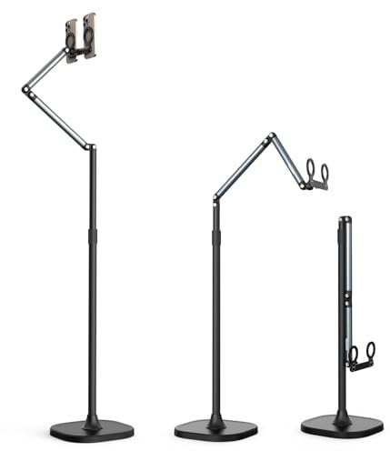 TELESIN Supporto Magnetico da Pavimento per Tablet, Doppia Posizione