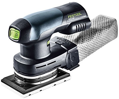 Festool RTSC 400 Li 3,1-Plus 18V Ponceuse vibrante hybride sans fil ou secteur avec boîtier Systainer + 2x Batteries 3,1 Ah + Chargeur (576897)