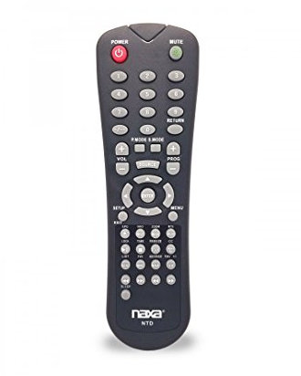 JupiterGear NAXA Original Replacement Remote Control for Naxa NT and NTD Model 12 Volt TVs and TV/DVD Combo Players