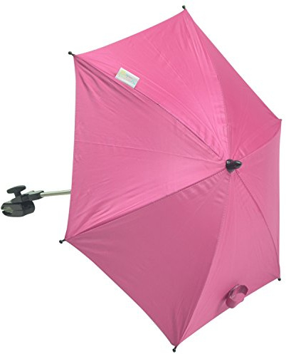 For-Your-Little-Sonnenschirm kompatibel mit Firstwheels City Elite, Hot Pink