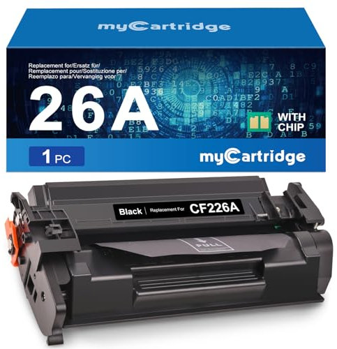 MYCARTRIDGE CF226A 26A Toner Kompatibel für HP 26A CF226A Toner für HP Laserjet Pro MFP M426FDN M426FDW M402DN M402 M402N M402DN M402D M402DW (1 Schwarz)