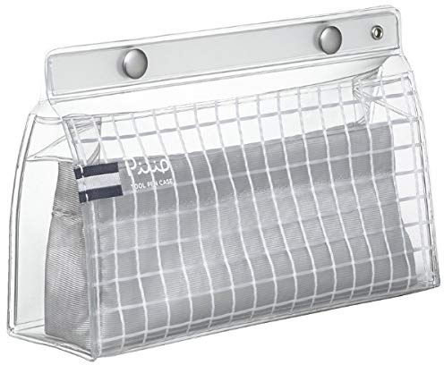 KOKUYO Piiip F-VBF240-1 Stifteetui, Silbergrau, Japan Import