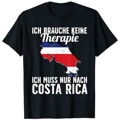 Costa Rica Flagge I Costa Rica Urlaub I Costa Rica T-Shirt