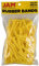 JAM PAPER Durable Rubber Bands - Size 64 - Yellow Multi-Purpose Rubberbands - 100/Pack