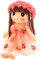 Bprtcra Bébé Poupée en Peluche Mignon Poupée de Chiffon Fille Poupée de Décoration, Chambre Maison Mini-Princesse Plush Toys Toddler Cadeau, Poupée de Chiffon pour Filles, 45cm,Type G
