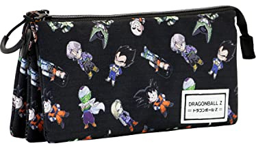 Dragon Ball SD-Dreifach HS Federmäppchen, Schwarz