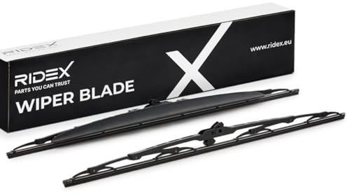 RIDEX Scheibenwischer Set Wischerblätter Satz mit Spoiler Vorne Länge 1: 600mm Länge 2: 575mm Standard Kompatibel mit VW Transporter T5 Bus 7HB, 7HJ, 7EB, 7EJ, 7EF, 7EG, 7HF, 7EC 298W0158