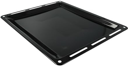 vhbw Backblech kompatibel mit Electrolux EZ Backofen Serie - 42,2 x 37,6 x 4 cm, emailliert, antihaftbeschichtet, spülmaschinengeeignet, Kratzfest